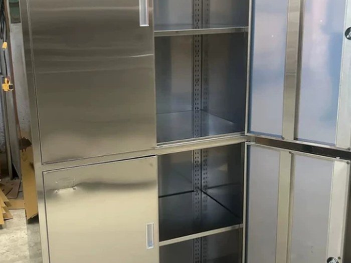 不锈钢更衣柜实拍
