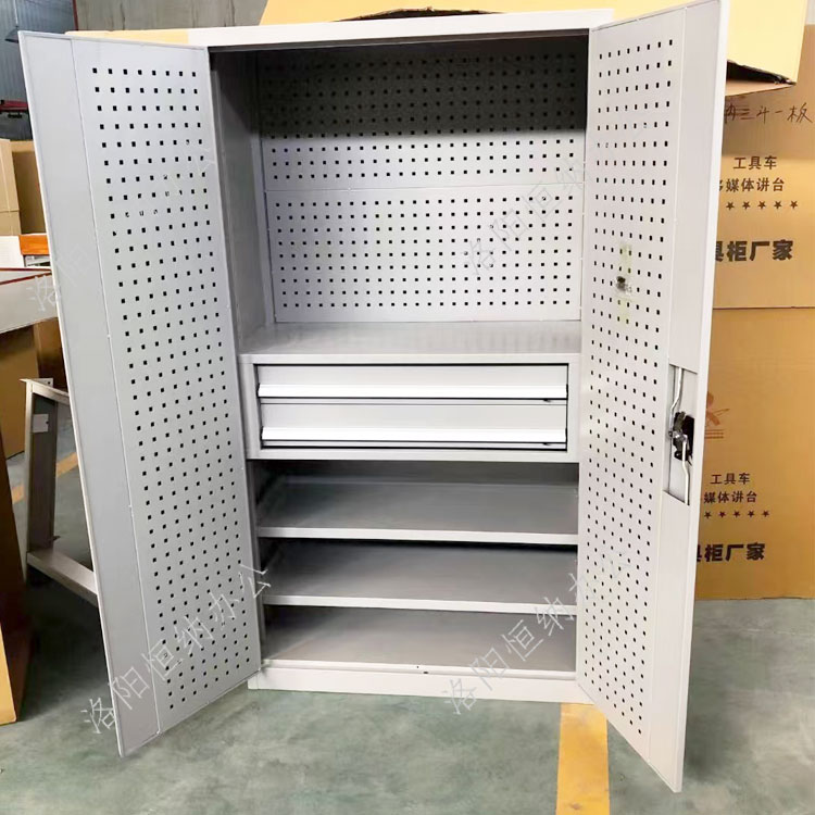 重型工具柜双开门内部结构